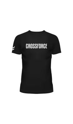 CrossForce Unisex Sport T-Shirt Zwart