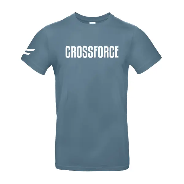 CrossForce Unisex Sport T-Shirt Blauw